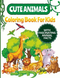 Cute Animals Coloring Book for Kids - McNee, Blake