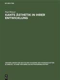 Kants Ästhetik in ihrer Entwicklung