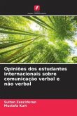 Opiniões dos estudantes internacionais sobre comunicação verbal e não verbal