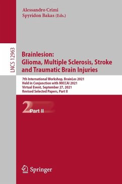 Cover Brainlesion: Glioma, Multiple Sclerosis, Stroke and Traumatic Brain Injuries (eBook, PDF)
