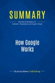 Summary: How Google Works