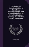The Oxford And Cambridge Edition Of Tales From Shakespeare, By C. And M. Lamb (selection) Ed. By S. Wood And A.j. Spilsbury. 2nd Selection, Ed. By A.