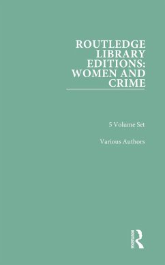 Cover Routledge Library Editions: Women and Crime (eBook, PDF)
