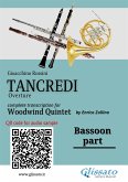 Bassoon part of "Tancredi" for Woodwind Quintet (fixed-layout eBook, ePUB)