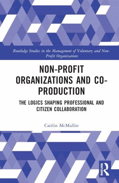 Non-profit Organizations and Co-production - McMullin, Caitlin