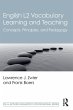 English L2 Vocabulary Learning and... - Bild 1