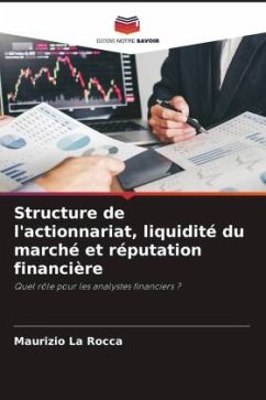 Structure de l'actionnariat, liquidité du marché et réputation financière - La Rocca, Maurizio