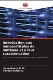 Introduction aux nanoparticules de lanthane et à leur caractérisation