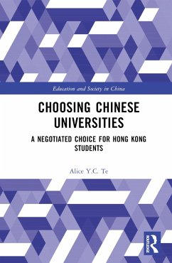 Choosing Chinese Universities - Te, Alice Y C