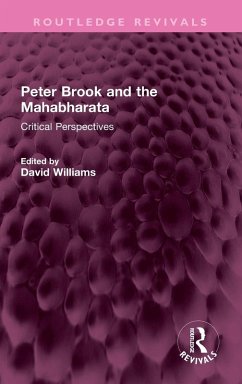 Peter Brook and the Mahabharata Cover Peter Brook and the Mahabharata