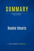 Summary: Rookie Smarts