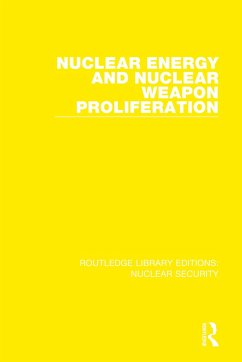Nuclear Energy and Nuclear Weapon Proliferation - Stockholm International Peace Research I