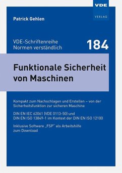 Funktionale Sicherheit von Maschinen - kompakt - Gehlen, Patrick