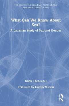 What Can We Know About Sex? - Chaboudez, Gisèle