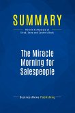 Summary: The Miracle Morning for Salespeople