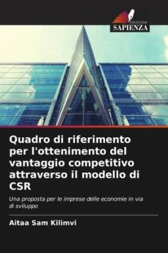 Quadro di riferimento per l'ottenimento del vantaggio competitivo attraverso il modello di CSR - Sam Kilimvi, Aitaa