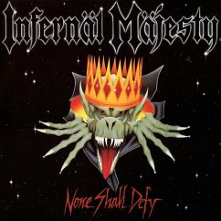 None Shall Defy (Green/White Splatter) - Infernal Majesty