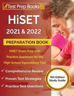 Cover HiSET 2021 and 2022 Preparation Book