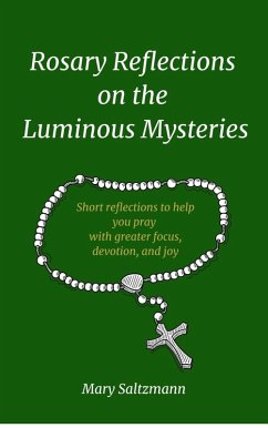 Rosary Reflections on the Luminous Mysteries (eBook, ePUB) - Saltzmann, Mary