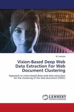 Vision-Based Deep Web Data Extraction For Web Document Clustering