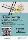 Bassoon part of "Oberto" for Woodwind Quintet (fixed-layout eBook, ePUB)