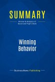 Summary: Winning Behavior