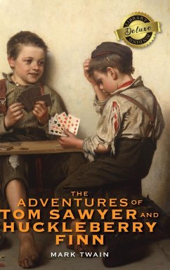 The Adventures of Tom Sawyer and Huckleberry Finn (Deluxe Library Edition) - Twain, Mark