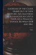 Logbook of the Globe (Bark) out of New... - Bild 1