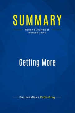 Summary: Getting More - Businessnews Publishing