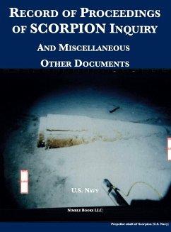 Record of Proceedings of SCORPION Inquiry - U. S. Navy