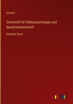 Zeitschrift für Völkerpsychologie und Sprachwissenschaft