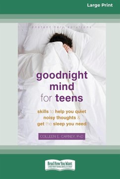 Goodnight Mind for Teens - Carney, Colleen E