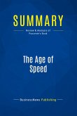 Summary: The Age of Speed