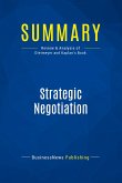 Summary: Strategic Negotiation