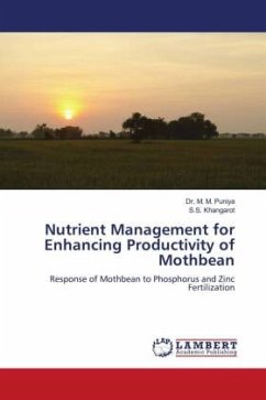 Nutrient Management for Enhancing Productivity of Mothbean - Puniya, Dr. M. M.;Khangarot, S.S.