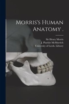 Cover Morris's Human Anatomy .
