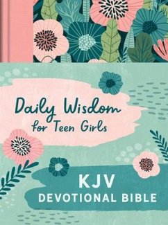 Daily Wisdom for Teen Girls KJV Devotional Bible [Blush Rainforest] - Compiled By Barbour Staff