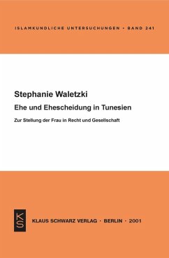 Ehe und Ehescheidung in Tunesien (eBook, PDF) - Waletzki, Stephanie