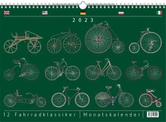 2023, 12 Fahrradklassiker, Wandkalender - Isendyck, Jürgen