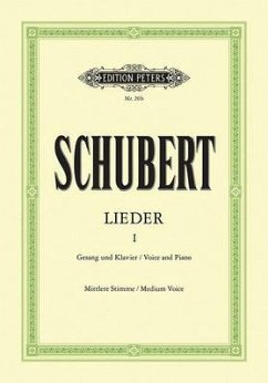 Songs (Medium Voice): 92 Songs, Incl. Die Schöne Müllerin, Winterreise, Schwanengesang