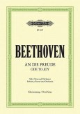 Ode to Joy -- Final Movement of Symphony No. 9 in D Minor Op. 125 (Vocal Score)