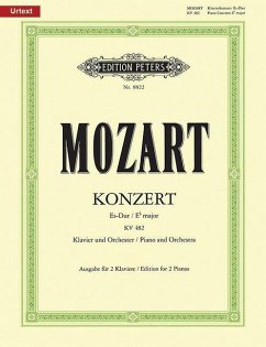 Piano Concerto No. 22 in E Flat K482 (Edition for 2 Pianos)