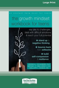 The Growth Mindset Workbook for Teens - Dobias, Jessica L. Schleider Michael. . .