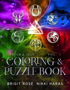 Prisma Isle Coloring & Puzzle Book - Rosé, Brigit; Haras, Nikki