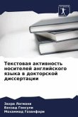 Textowaq aktiwnost' nositelej anglijskogo qzyka w doktorskoj dissertacii