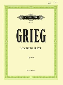 Holberg Suite (Suite in the Old Style) Op. 40 for Piano