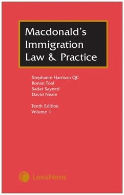 Cover Macdonald's Immigration Law & Practice
