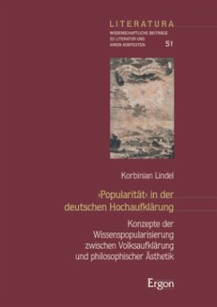 'Popularität' in der deutschen Hochaufklärung - Lindel, Korbinian