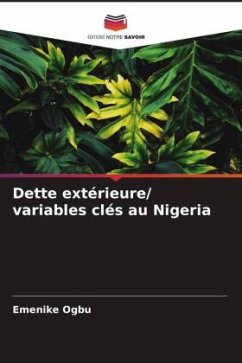 Dette extérieure/ variables clés au Nigeria - Ogbu, Emenike