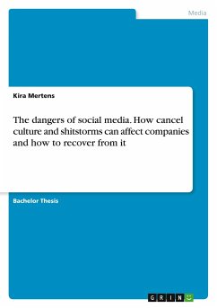 The dangers of social media. How cancel culture and shitstorms can affect companies and how to recover from it - Mertens, Kira